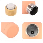 Bamboo Narrow-Neck Insulated Cup Outdoor Sports Water Bottle Custom Portable Stainless Steel Cup