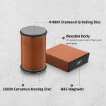 Professional Kitchen Electric Knife Sharpening System Corundum Chromium Oxide Emery Rolling Plate for Efficient Knife Sharpening