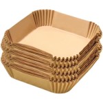 Disposable Non-Stick Microwave-Safe Air Fryer Liners Bleach-Free Paper Baking and Pastry Tools
