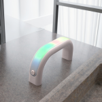 ABS Glow-in-the-Dark Water Cup with Colorful Handles Creative Fun Multi-Color Handles