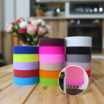Hot-Selling Various Diameter Styles Water Bottle Rubber Glass Bottle Sleeve Base Protector Silicone Sleeve
