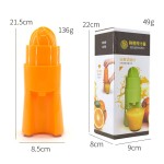 Hot-Selling Portable Manual Juicer Fruit and Vegetable Juicer PP Food-Grade Plastic Orange Lemon Lime Juicer