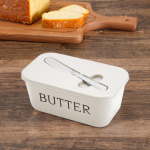 Knife-Enclosed Butter Box Large Capacity Food-Grade PP Cheese Box Refrigerator Butter Storage Container Oil Butter Box