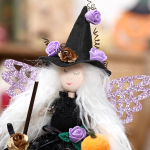 Sexy Charming Butterfly Witch Staff Doll Home Table Decoration Knick-Knack Impressive Home Decor