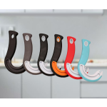 J-Shaped Multifunctional Ring Pull Can Opener Easy-Grip Can Lid Opener Cans and Bottles Kitchen Tool Bottle Opener