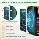 Modern Plastic Air Fryer Quick Reference Guide Magnetic Cheat Sheet Cooking Frying Christmas Sign Fahrenheit Cooking Time