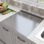 Stainless Steel Chopping Board Kitchen Rolling Board Fruit Cutting Board Baking Kneading Board Large-Size Worktop