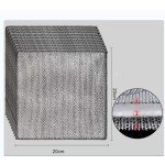 Multipurpose Double-Sided Silver Fiber Dishwashing Cloth Reusable Kitchen Cleaning Cloth and Non-Oily Pot Wiping Cloth