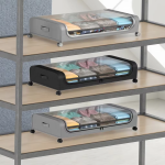 Dust-Proof Under-Bed Storage Rack with Simple Clothing Storage Bag and Wheels New Simple Storage Box
