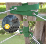 Nylon Tree Strap with Grommets Young Tree Support Hurricane Protection Newly Planted Saplings Household Miscellaneous Product