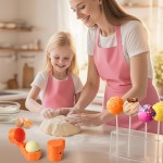 Practical Home Kitchen Tools New PLA Plastic Creative Products Spherical and Heart-Shaped Cake Molds