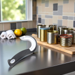 J-Shaped Multifunctional Ring Pull Can Opener Easy-Grip Can Lid Opener Cans and Bottles Kitchen Tool Bottle Opener