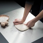 Stainless Steel Chopping Board Kitchen Rolling Board Fruit Cutting Board Baking Kneading Board Large-Size Worktop