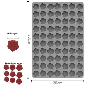 Silicone Baking Mold Mini Cartoon Animal Cookie Dog Pet Puppy Snack Cookie Grinder Food Mold Baking Pan