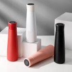 2023新理念产品不锈钢智能水瓶杀菌真空保温瓶温度显示杯