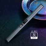 2023顶级品质防风无焰烧烤电弧USB可充电打火机蜡烛批发打火机