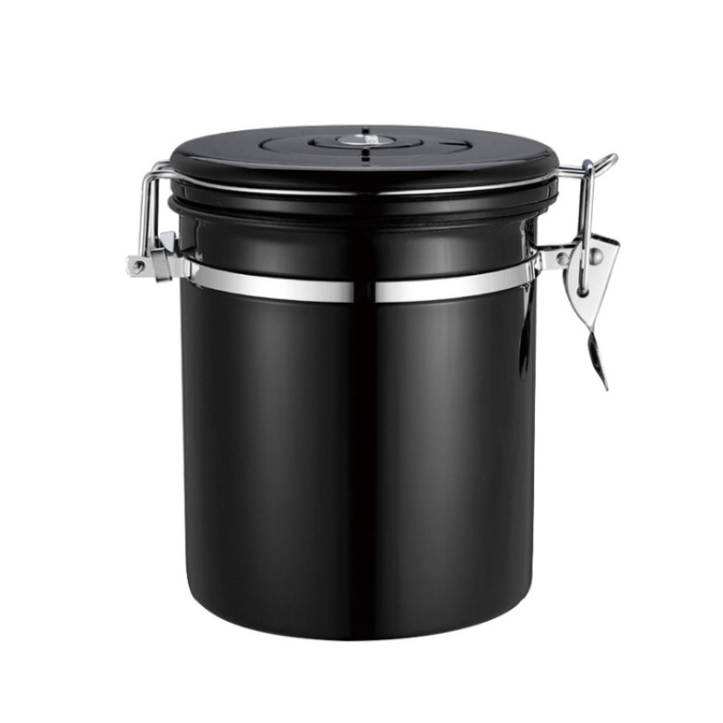 Cheap New Product Multifunction Stainless Steel Freshness Preservation Airtight Coffee Bean Storage