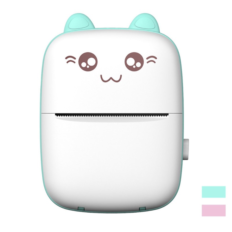 Top Seller Portable Mini Mobile Phone Thermal Printer Wireless 200 DPI Photo Label Memo Wrong Question Printing with USB