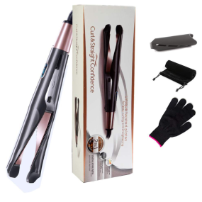 Electric Heating Splint Automatic Spiral Three-in-one Straight Hair Curler Wave Splint Curl Straight Dual-use Curling Iron