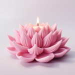 来源工厂莲花香薰蜡烛硅胶模具手工模拟花汽车扩散石模具