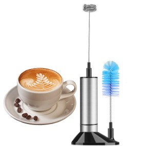 Milk Frother Handheld Foam Maker, Espresso Coffee With Frother Milk, Milk Frother Handheld Perfect for the Best Latte