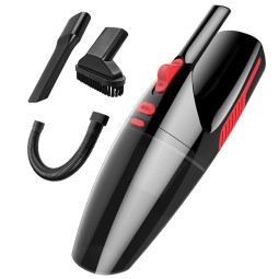 热卖新产品高吸力过滤器12V干湿无绳便携式汽车真空吸尘器带LED灯
