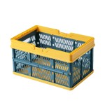 热卖购物零食食品家大型可堆叠玩具车折叠Pp塑料篮子组织者厨房存储