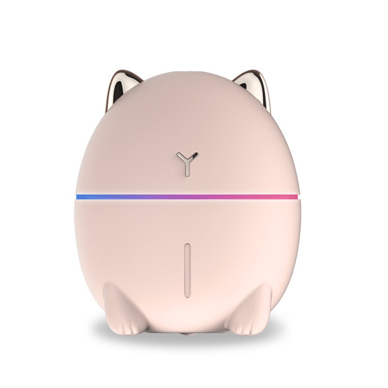 Portable Desktop Purifier Ultrasonic Cool Mist 7 Colors LED Mini Usb Car Air Humidifier for Dry Skin Home Bedroom