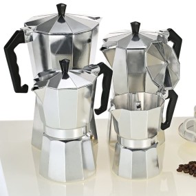 Stainless Steel Moka Pot Induction Espresso Maker and Coffee Pot with Free Sample