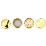 批发最优质的销售产品环保锌合金直径40mm迷你草药研磨机