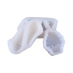 新产品微型糖果聚合物粘土树脂珠宝魅力3D冰淇淋硅胶模具蛋糕工具