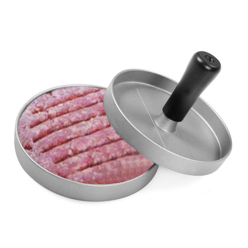Wholesale Price Food Grade Aluminum Burger Press Non-Stick Coated Hamburger Patty Maker for Home Kitchen Use