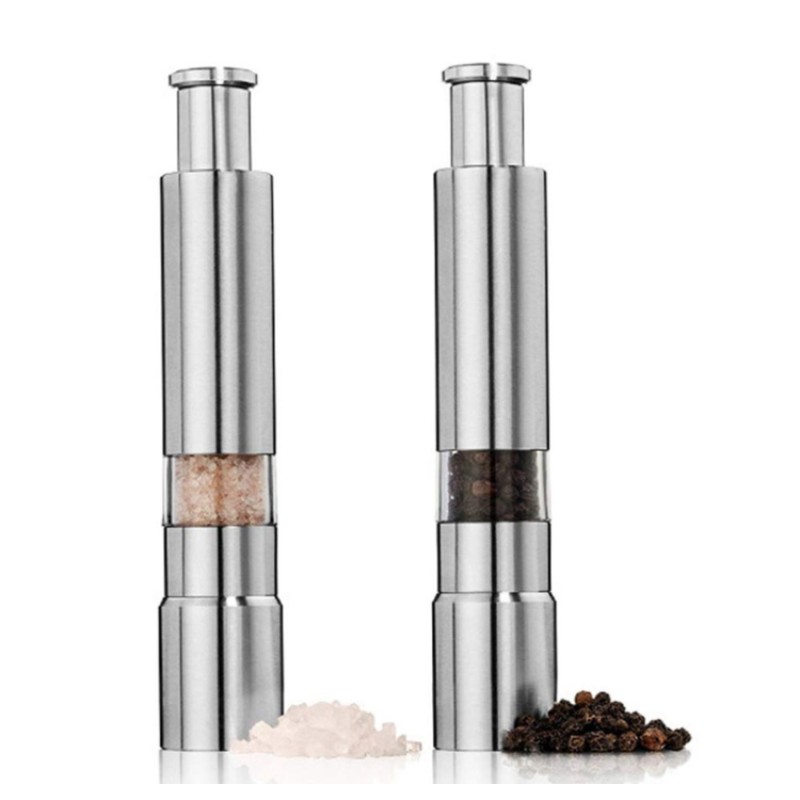 Customized Metal Salt and Pepper Grinder Set Cheap Restaurant Quality Made in China