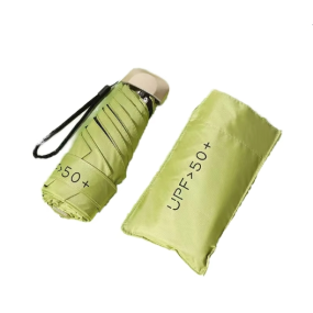 Superfit Luxury UPF50+ 6K Umbrellas Rainy Pocket Light 5 Folding Umbrella for Women UV Mini Small Flat Handle Umbrella