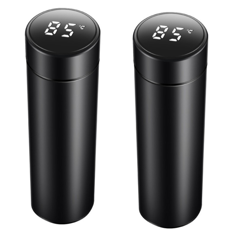 Eco Thermal Stainless Steel Sport Unique School Water Filter Bottle LED Display Tumbler Thermo Flash Vacuum Flask Supplier