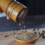 可调的5英寸8英寸陶瓷转子实木厨房小工具胡椒研磨机和磨坊