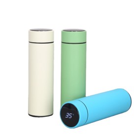 Vacuum Flask Slim LED Temperature Display Designed Thermos Bottles Insulated Stainless Steel Water Bottle