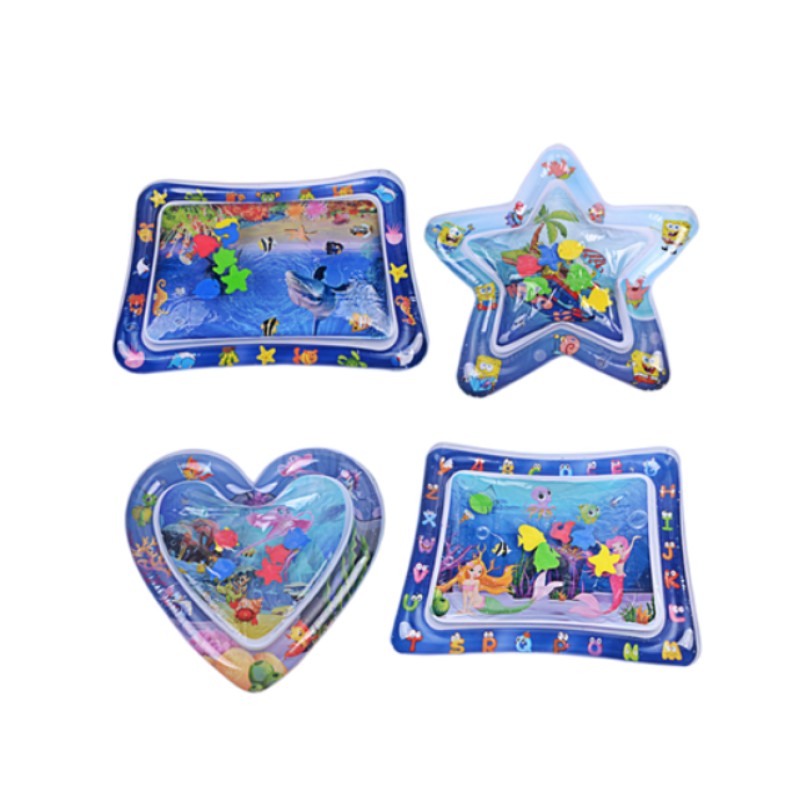 New Style Water Play Mat Inflatable Baby Mat Tummy Time Mat for Babies Infants and Toddlers Child Development Accessory