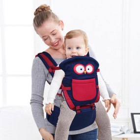 6-IN-1 Ergonomic 360 Baby Hip Seat Carrier, Perfect for Alone Nursing From Infant to Toddler