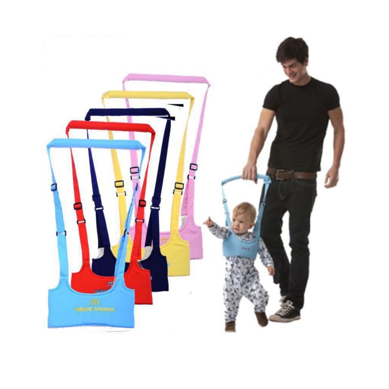 2021 Best Selling Cotton Walking Harness for Toddlers Baby Safety Harness with Learning Walking Belt Europe's Top Pick