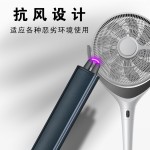 2023顶级品质防风无焰烧烤电弧USB可充电打火机蜡烛批发打火机