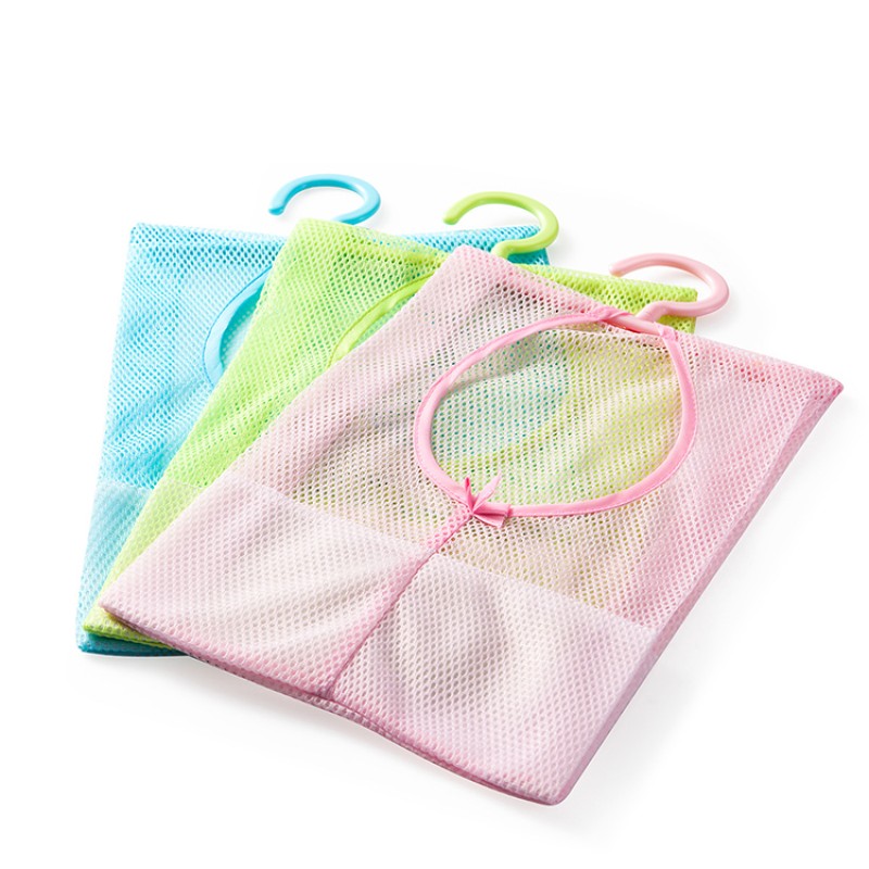 Best Selling Products in USA AOnline Kitchen Bathroomvariety Polyester Mesh Drawstring Storage Ditty Bags