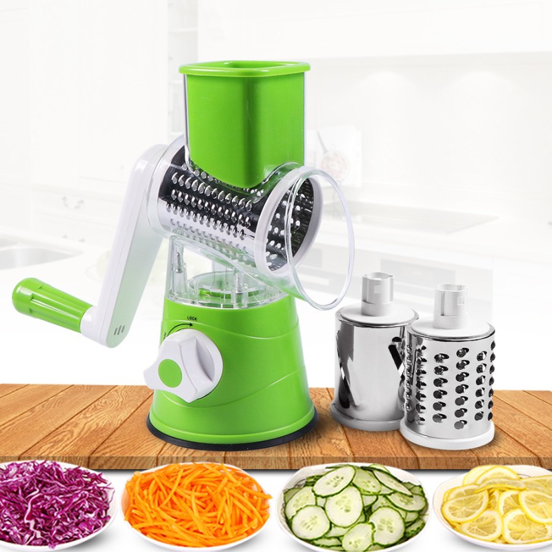 Multi-function Manual Slicer Vegetable Shredder Cutter Chopper Wholesale Stainless Steel Package Plastic Customized Logo PS