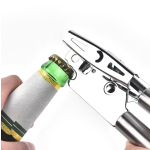 New Style Can Tools Smooth Edge Safety Beer Bottle Jar Opener Stainless Steel Manual Can Opener