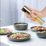热卖新设计玻璃橄榄油喷雾分配器瓶沙拉烧烤厨房烘焙烹饪橄榄油喷雾器