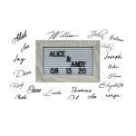 Celebration Graduation Signature Guest Book Picture Photo Frame