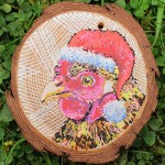 Custom Wholesale Home Decor DIY Craft Design Paint Natural Wood Round Slices