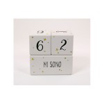 New Design Week Month Year Photo Prop Solid Wood Natural Baby Milestone Blocks