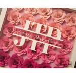 High Quality Custom Wood White Custom Square Shadow Box Frame Wholesale 12x12