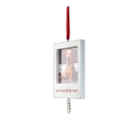 Custom Personalized Pet's First Christmas Frame Photo Ornament Souvenir